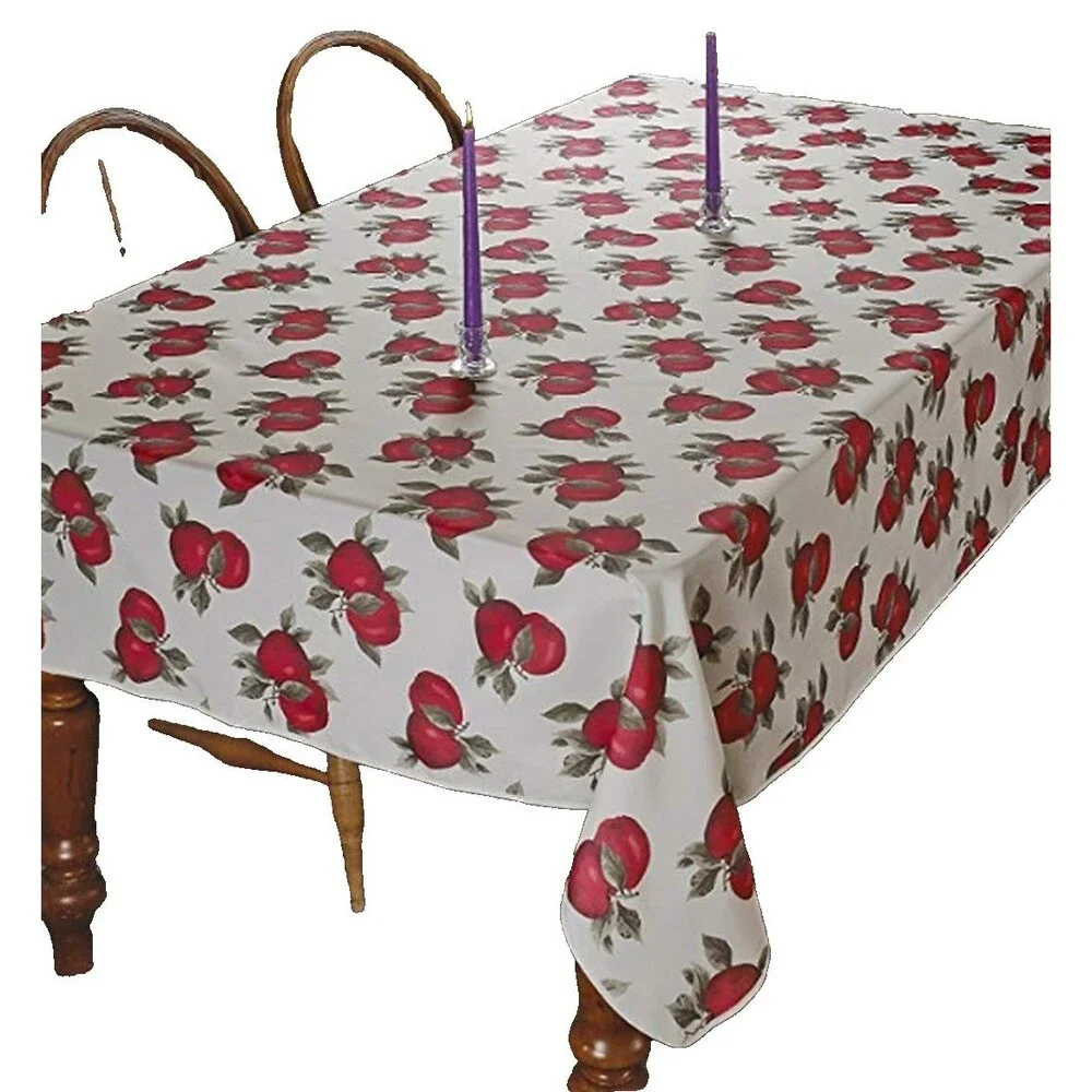 1 Printed Fabric Tablecloth, 60